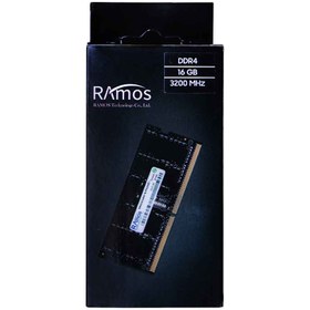 تصویر رم لپ تاپ DDR4 راموس 3200MHz مدل RAmos RM4SAG ظرفیت 16 گیگابایت 