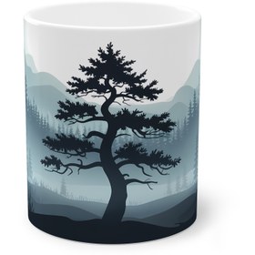 تصویر ماگ "جنگل مه‌آلود" کد: 2002 