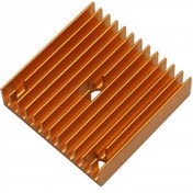 تصویر هیت سینک آلومینیمی Aluminum heatsink 40 * 40 extruder MK8