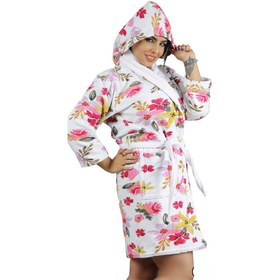 تصویر حوله پالتویی آتنا کد A8 سایز M پلاس پنبه ای ا atena towel code A8 atena towel code A8