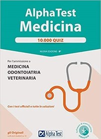 تصویر کتاب Alpha Test Medicina 10000 quiz 