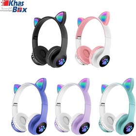 تصویر هدفون بی سیم  VZV-23M VZV-23M Cat Ear Wireless Headphone