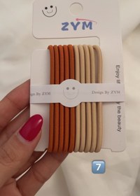 تصویر کش مو‌ رنگی پک ۱۰ عددی 