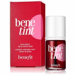 تصویر تینت بنفیت لب و گونه رنگ بنه Benefit Cheek & Lip Stain bene tint