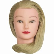 تصویر مانکن مو مخصوص شنیون و بافت طول ۷۰ سانتی‌متر 