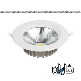 تصویر چراغ سقفی COB توکار 30 وات افراتاب سری TITAN Built-in COB ceiling light 30 watts of TITAN series