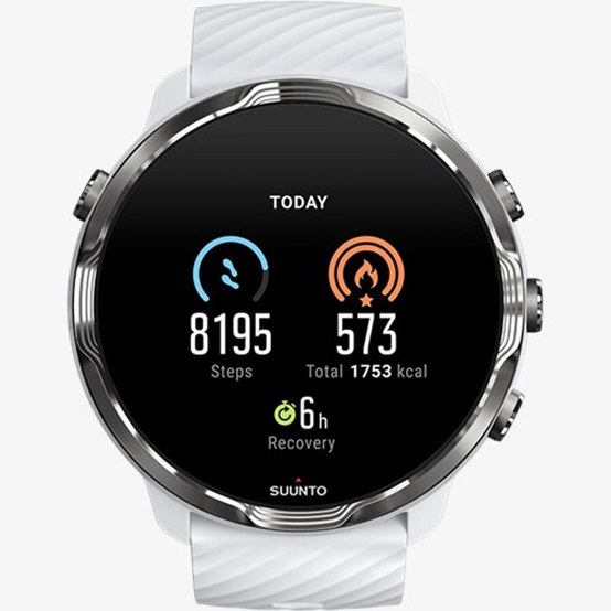 【美品！新品未使用！】SUUNTO7 WHITE BURGUNDY Suunto 7 White Burgundy