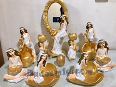تصویر هفت سین فرشته سفید طلایی 