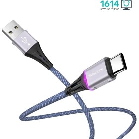 تصویر کابل تبدیل USB به USB-C بروفون مدل BU25 طول 1.2 متر Borofone BU25 Type-C Cable 1.2m