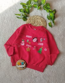 تصویر پلیور تو کرکی کریسمس ۵ تا ۱۳ سال Lcw 