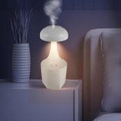 تصویر نسخه اصل - دستگاه بخور و رطوبت ساز ضد جاذبه مدل H11 رنگ سفید Anti- gravity humidifier