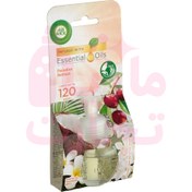 تصویر یدک دستگاه خوشبوکننده هوا برقی ایرویک مدل paradise retreat با رایحه نارگیل و گل یاس حجم ۱۹میل AIR WICK AIR WICK Essential Oils paradise retreat Electric Air Freshener Refill 19 ml