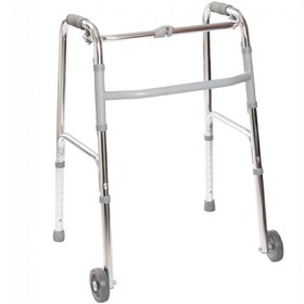 تصویر واکر تاشو ترکیبی چرخ دار جی تی اس Wheeled hybrid Folding Walker JTS