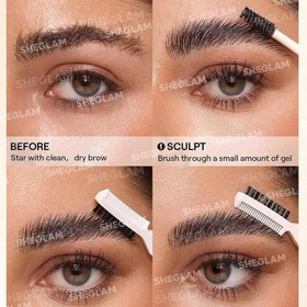 تصویر ژل ابرو به همراه براش مدل Save It Laminating Brow Gel | آرایشی و بهداشتی ویونا Save It Laminating Brow Gel