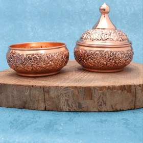 تصویر پیاله مسی اطلسی 