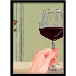 تصویر تابلو دکوراتیو مدل نقاشی مدرن و مینیمال کد 1327 