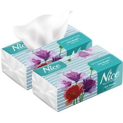 تصویر دستمال کاغذی 500 برگ پک نایلونی نایس 