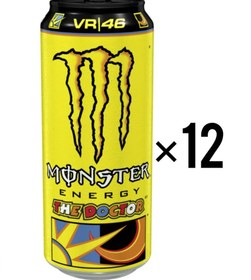 تصویر نوشیدنی انرژی زا دکتر زرد مانستر ۵۰۰ میل باکس ۱۲ عددی monster 