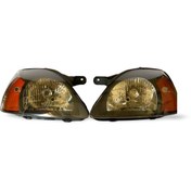 تصویر چراغ جلو کیا ریو اصلی با طلق پلی کربنات 