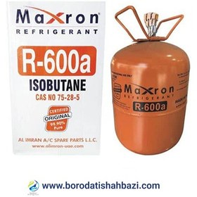 تصویر گاز مبرد R600a برند مکسرون 