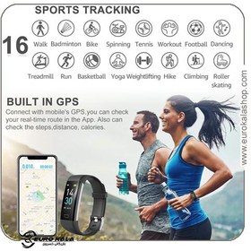 تصویر مچبند هوشمند fitness tracker - eurokalashop 