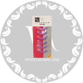 تصویر یدک فرمژه ۶عددی - صورتی 