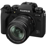 تصویر دوربین دیجیتال بدون آینه فوجی فیلم مدل X-T4 به همراه لنز 18-55 میلی‌متر Fujifilm X-T4 mirrorless digital Camera with XF 18-55mm Lens