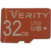 تصویر کارت حافظه‌ microSDHC وریتی مدل 633x کلاس 10 استاندارد UHS-I U1 سرعت 95MBps ظرفیت 32 گیگابایت 