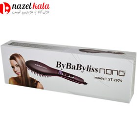 تصویر برس حرارتی بابلیس مدل st2975 صاف کننده مو - تکی Bybabyliss Hair Straightening Brush