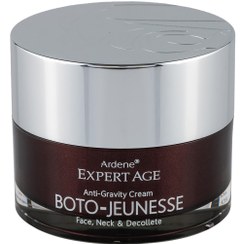 تصویر کرم ضد افتادگی قوی صورت، گردن و دکلته آردن اکسپرت ایج Rose Noire Boto Jeuness Anti Gravity Cream ARDENE Expert Age