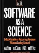 تصویر دانلود کتاب Software as a Science: Unlock Limitless Recurring Revenue Without Losing Control by Dan Martell 