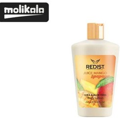 تصویر لوسیون بدن حاوی رایحه انبه و پاپایا 250میل ردیست Redist Body Lotion Juice Mango And Papaya 250ml