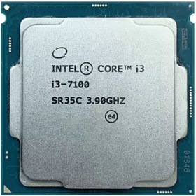 تصویر پردازنده اینتل Core i3-7100 بدون باکس Intel Core-i3 7100 3.9GHz LGA 1151 Kaby Lake TRAY CPU