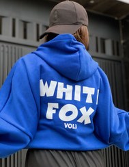 تصویر سویشرت کاربونی FOX White FOX Hoddie