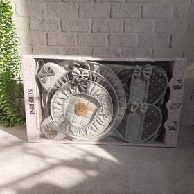 تصویر سرویس دمکنی آشپزخانه ۱۳ پارچه نسوز برند سوپرایز - ساده 