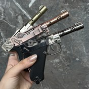 تصویر فندک اتمی طرح کلت ماوزر فلزی - مسی 