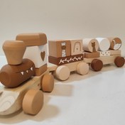 تصویر قطار طراحی شده 