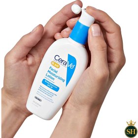 تصویر لوسیون مرطوب کننده روز SPF30 سراوی CeraVe - 89 میل CeraVe AM Facial Moisturizing Lotion SPF 30 Oil-Free