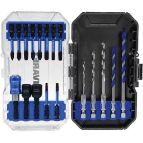 تصویر ست نوک پیچگوشتی و مته 18 عددی 