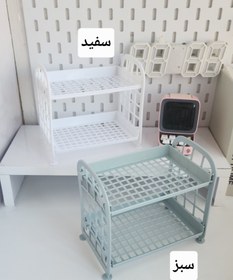 تصویر شلف رومیزی - سبز 