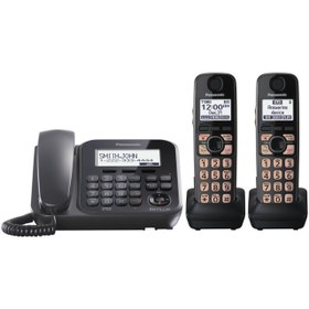 تصویر تلفن بی‌سیم پاناسونیک مدل KX-TG4772 Panasonic KX-TG4772 Wireless Phone