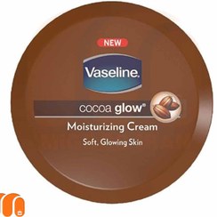 تصویر کرم بدن وازلین Vaseline مدل CoCoa GLOW حاوی کره کاکائو 75 میل 