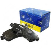 تصویر لنت جلو 206 تیپ 5 تکستار ایساکو front brake pad for 206 tu5