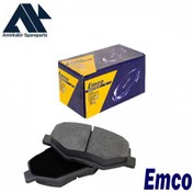 تصویر لنت جلو سمند EF7 آی آر امکو IR Emco Emco front brake pads are suitable for Samand