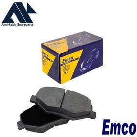 تصویر لنت جلو سمند EF7 آی آر امکو IR Emco Emco front brake pads are suitable for Samand