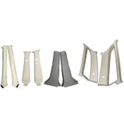 تصویر قاب ستون پراید صبا کامل ۸ تکه 