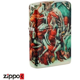 تصویر فندک زیپو اورجینال مدل Tiurina 49392 Original Zippo lighter model Tiurina 49392