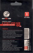 تصویر هاب USB چهار پورت XP-H805 با کابل 60 سانتی‌متری 