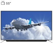 تصویر تلویزیون ال ای دی هوشمند بویمن 55 اینچ مدل 55JAEX6100UWS Baumen 55 inch Smart LED TV model 55JAEX6100UWS