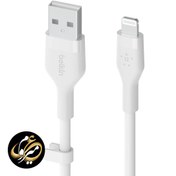 تصویر کابل تبدیل USB به لایتنینگ بلکین مدل Belkin CAA008bt1MWH 